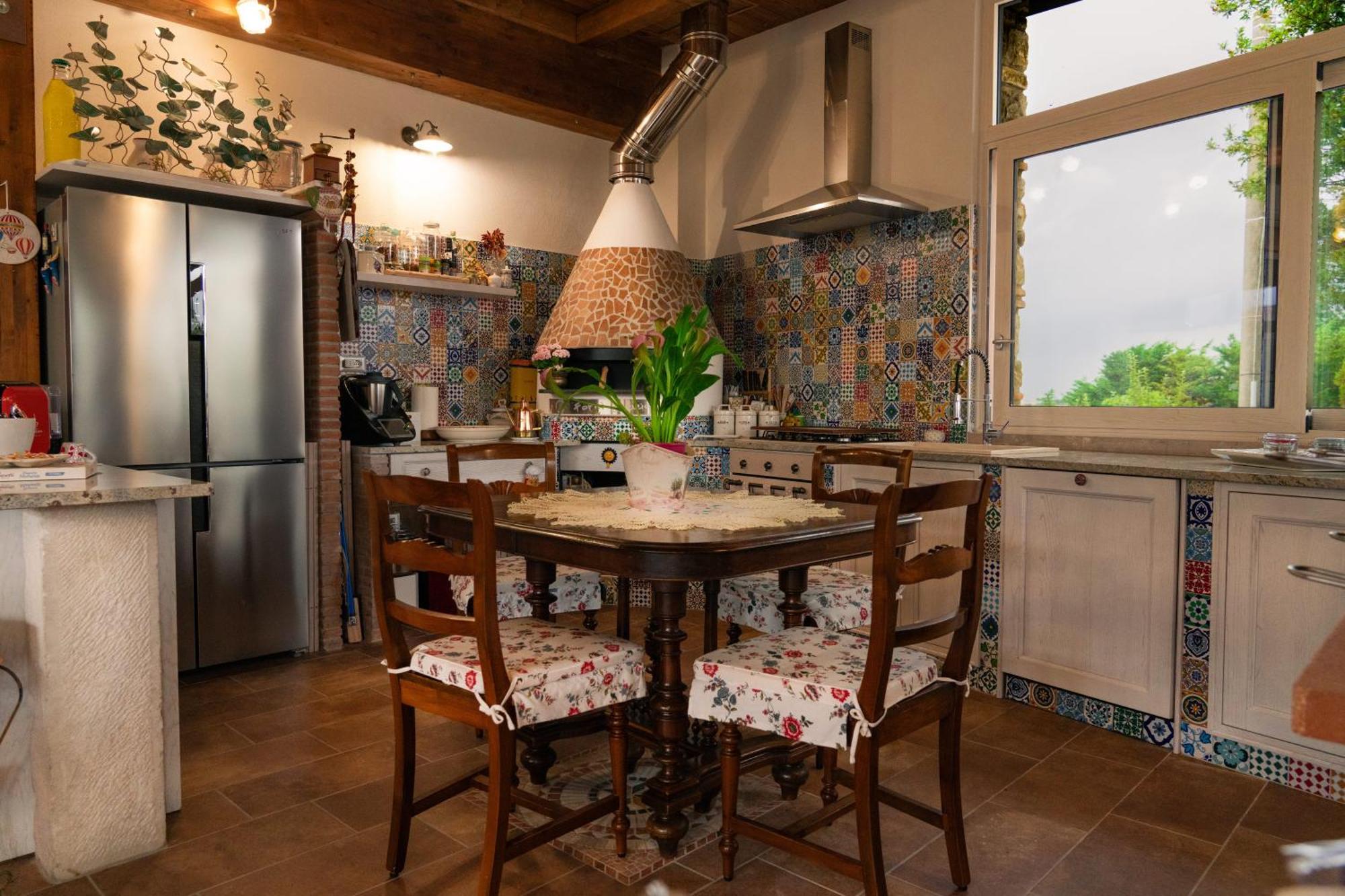 לינה וארוחת בוקר Bisaccia Truni Farm Country House מראה חיצוני תמונה